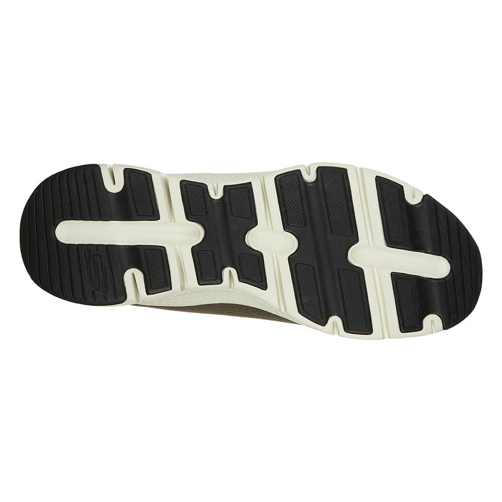 Stabil såle til spasersko fra Skechers Men's Arch Fit