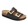 Scholl Monterey sandaler med spenner (dame) i fargen svart