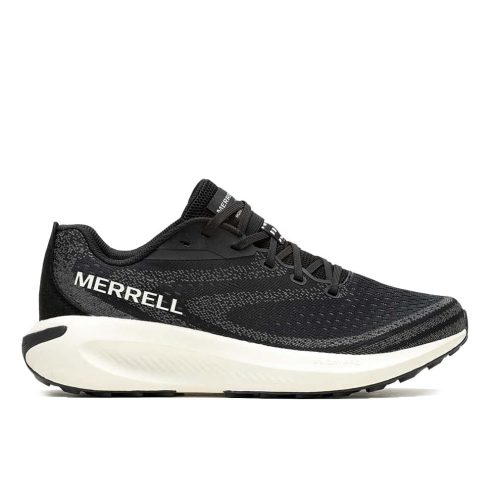 en stilig og støtdempende Merrell Morphlite løpesko (herre) i fargen black/white