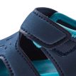 Nærbilde av spenne på vanntette Reima Sandals Koralli sandaler (barn) som er lett å ta av og på