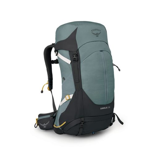 En ergonomisk ryggsekk fra Osprey i modellen Sirrus 36 og fargen grønn.