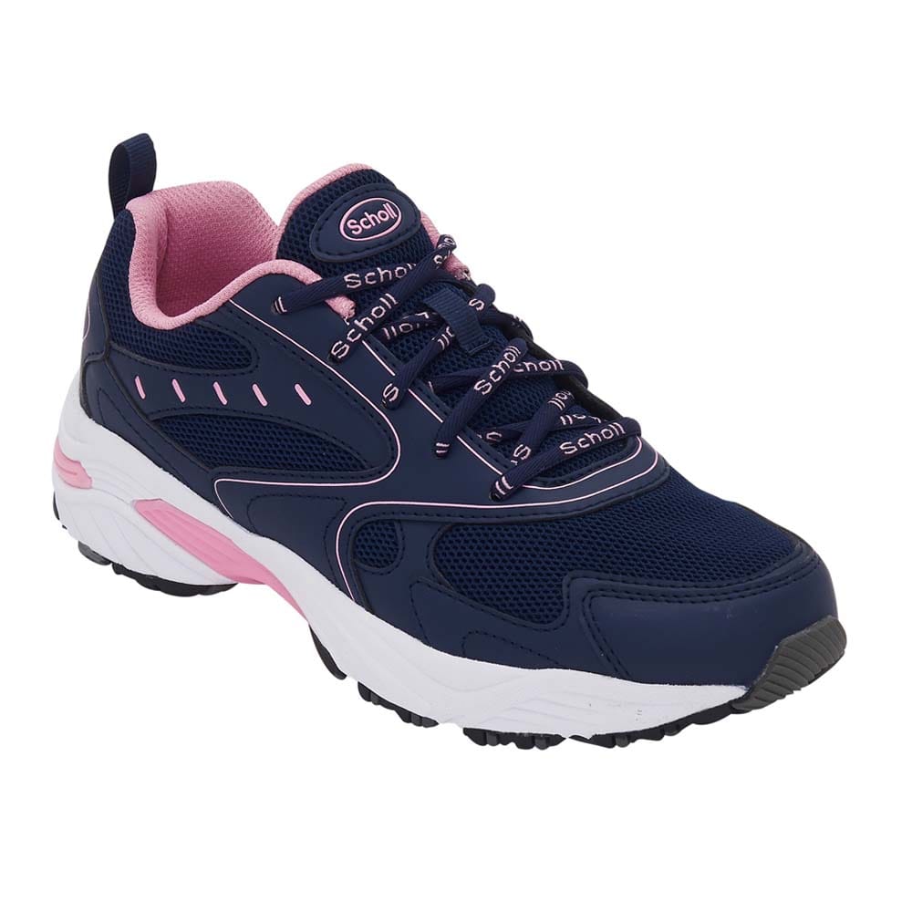 Sneakers for dame fra Scholl Sprinter Score i fargen Dark Blue/Pink