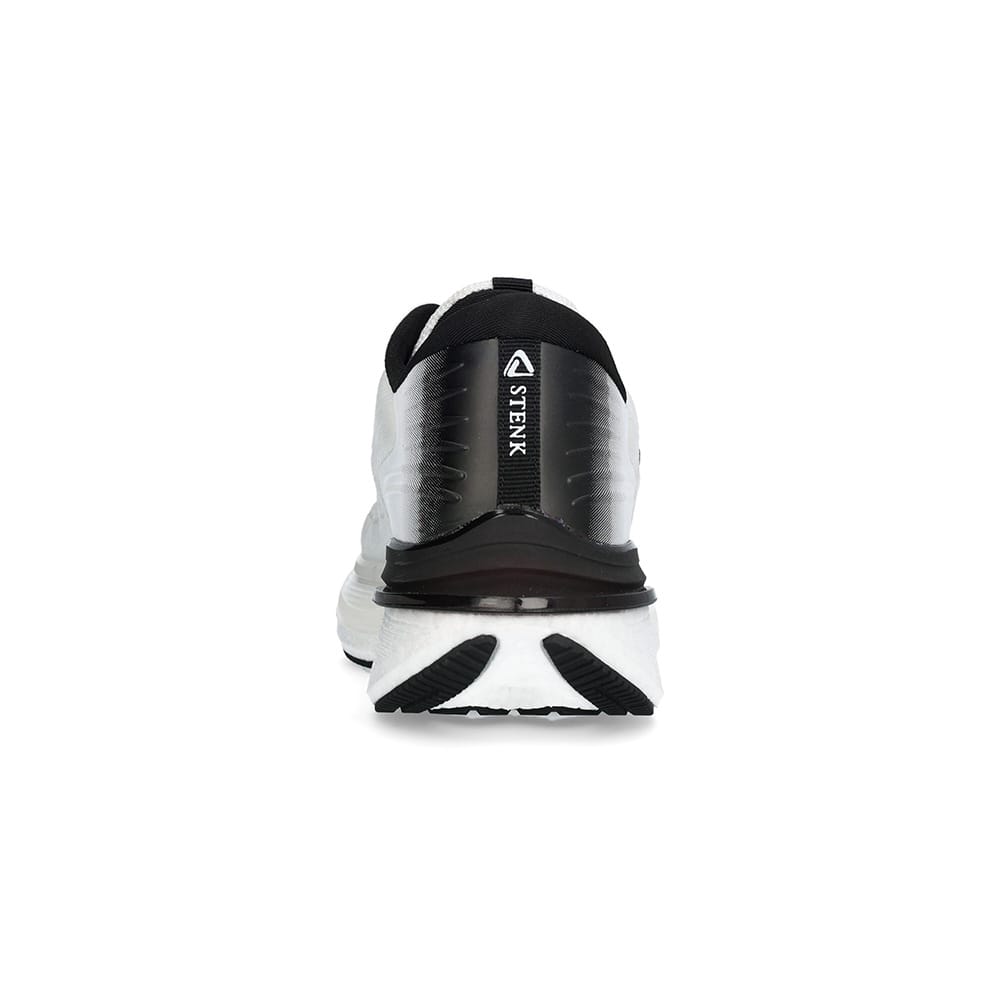Hæl på svart/hvite Stenk Alsen sneakers (dame)