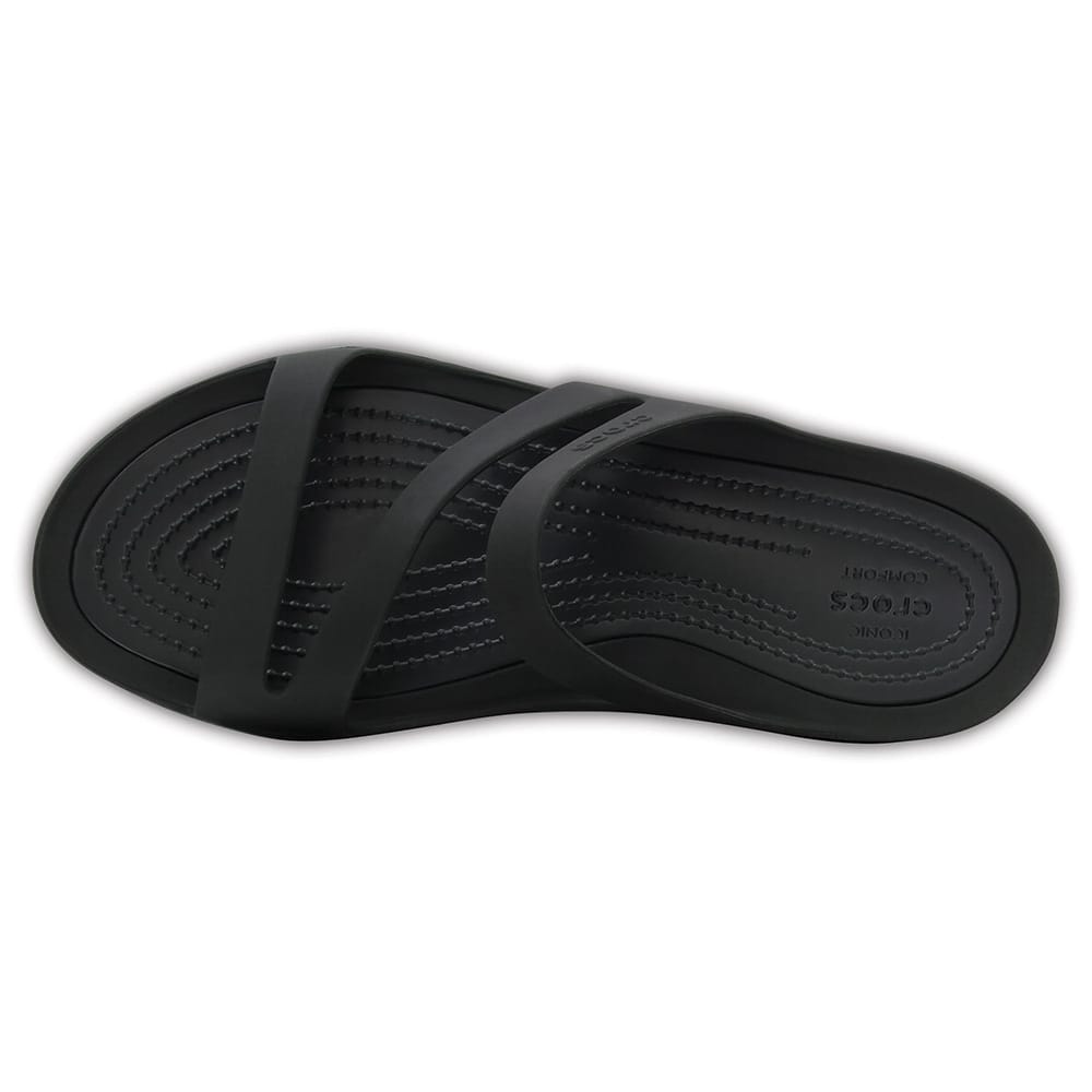 Crocs Women's Swiftwater Sandal (dame) ovenfra.