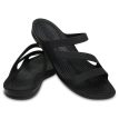 Crocs Women's Swiftwater Sandal (dame) i svart.