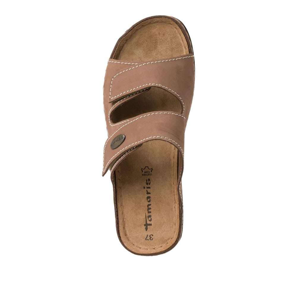 Ventilerende og komfortable Tamaris Slippers tøfler (dame) ovenfra