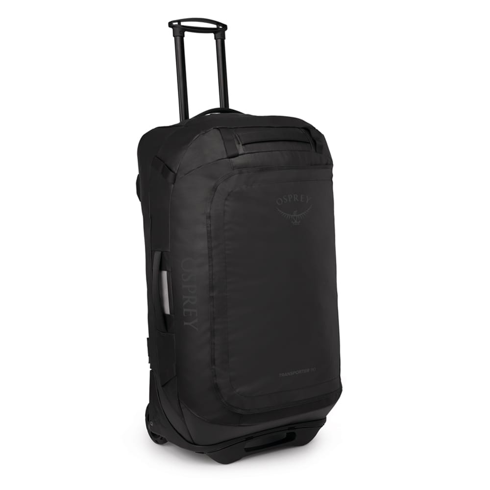 svart Osprey Transporter Wheeled Duffel 90L reisebag (unisex)