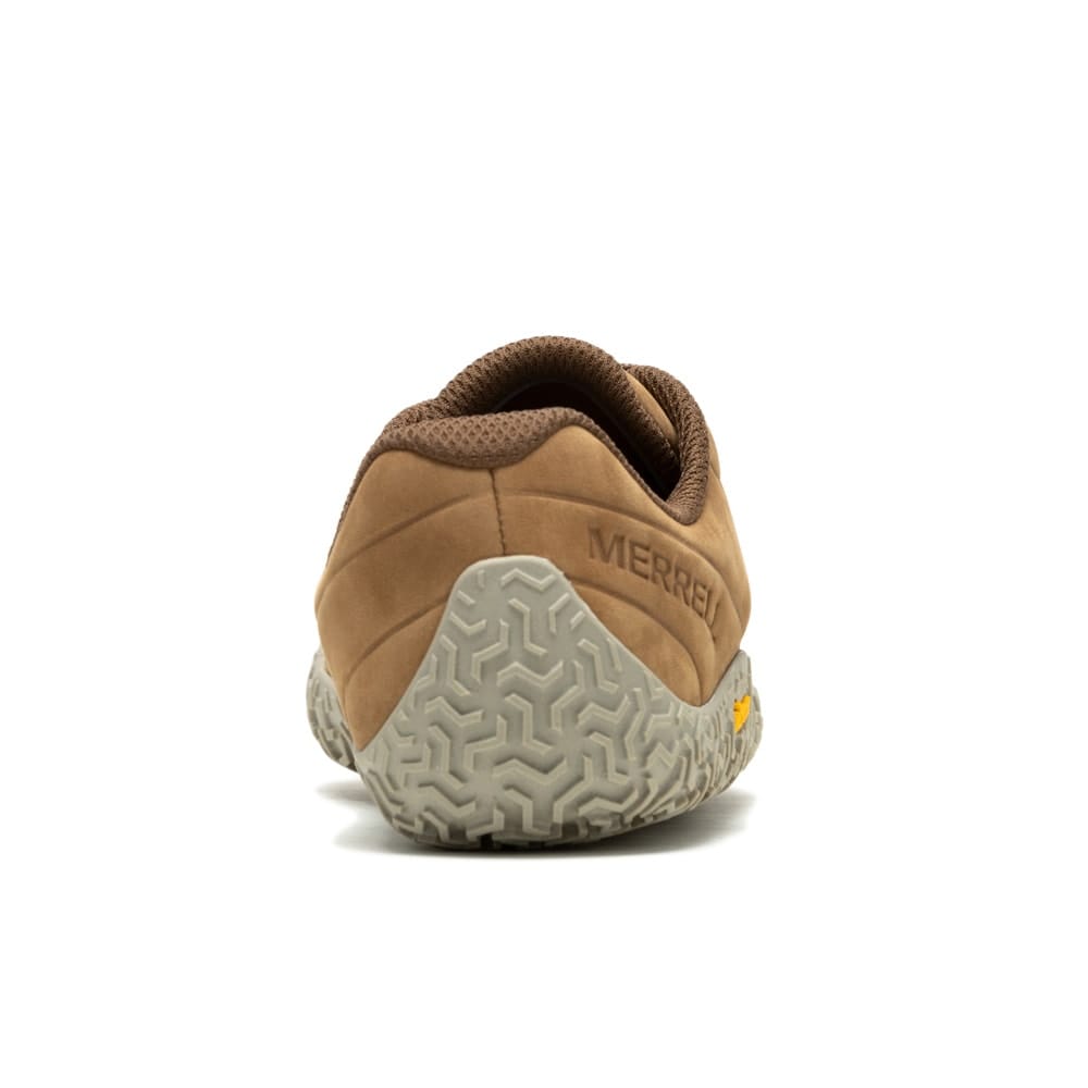 Hæl -bakside av Merrell Vapor Glove 6 LTR trailsko (dame) i en klassisk farge med holdbarhet i tankene