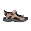 Komfortabel herresandal fra Ecco i beige