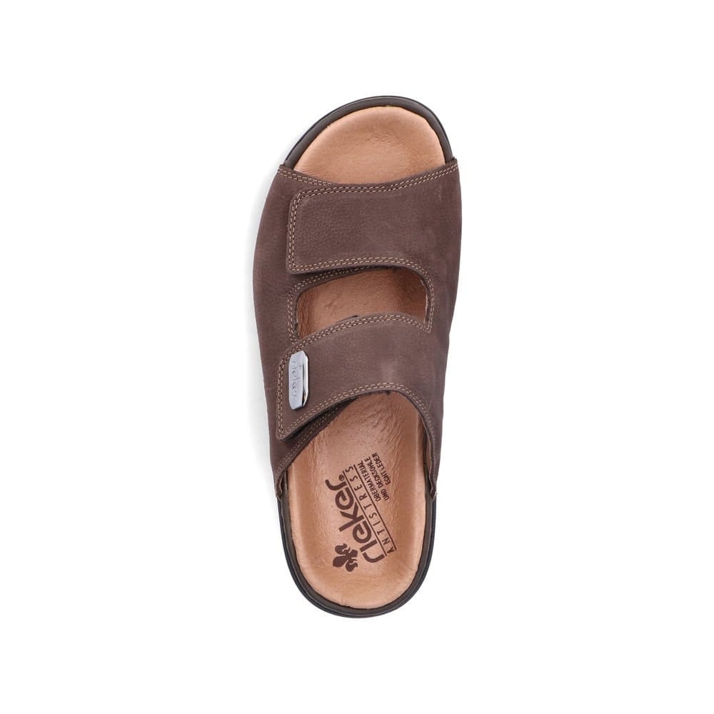 En lett og luftig Rieker 25590-25 sandaler (herre) - ovenfra