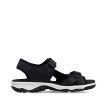 Rieker sandal 68866-00 svart