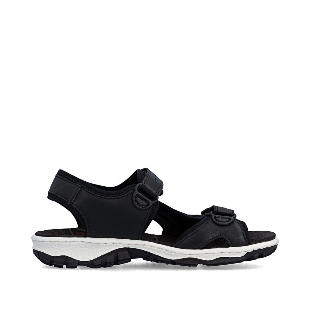 Rieker sandal 68866-00 svart