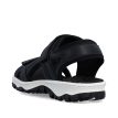 Rieker sandal 68866-00 svart
