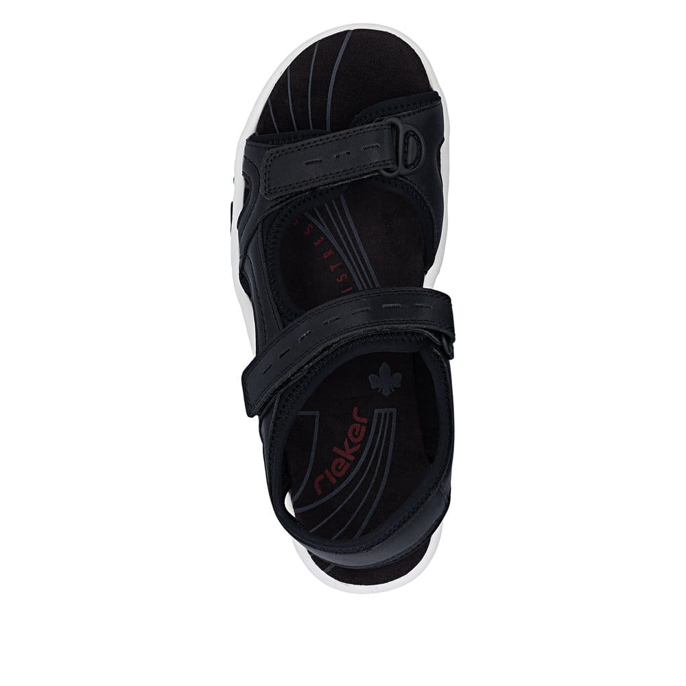 Rieker sandal 68866-00 svart