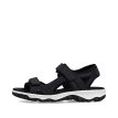 Rieker sandal 68866-00 svart