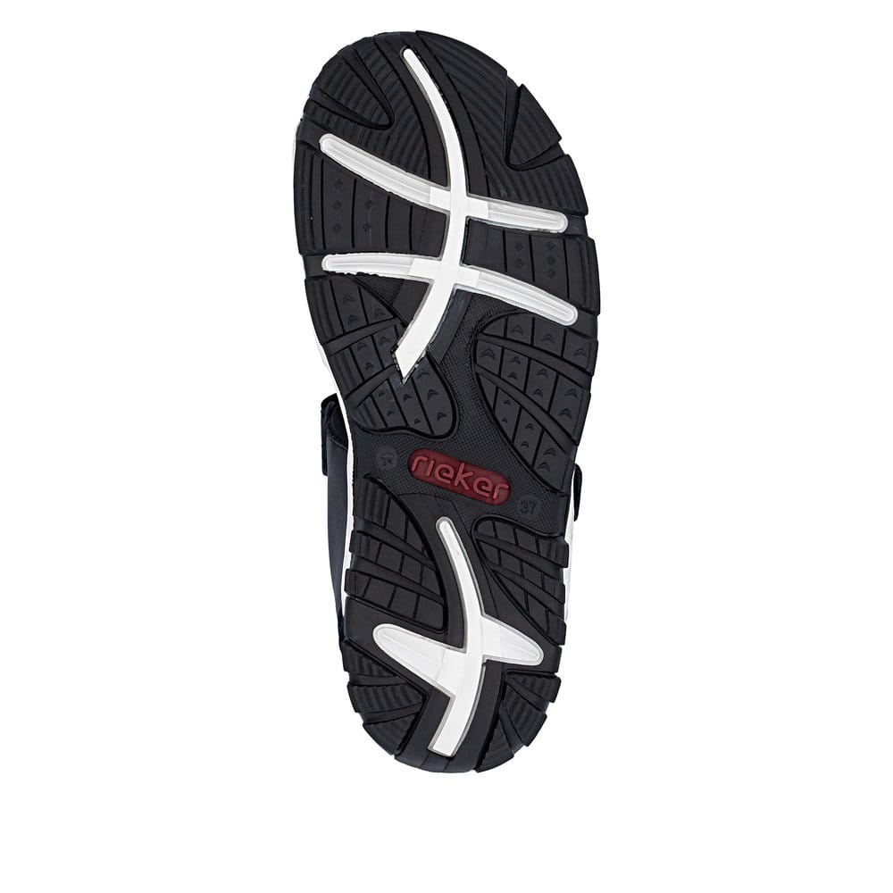 Rieker sandal 68866-00 svart