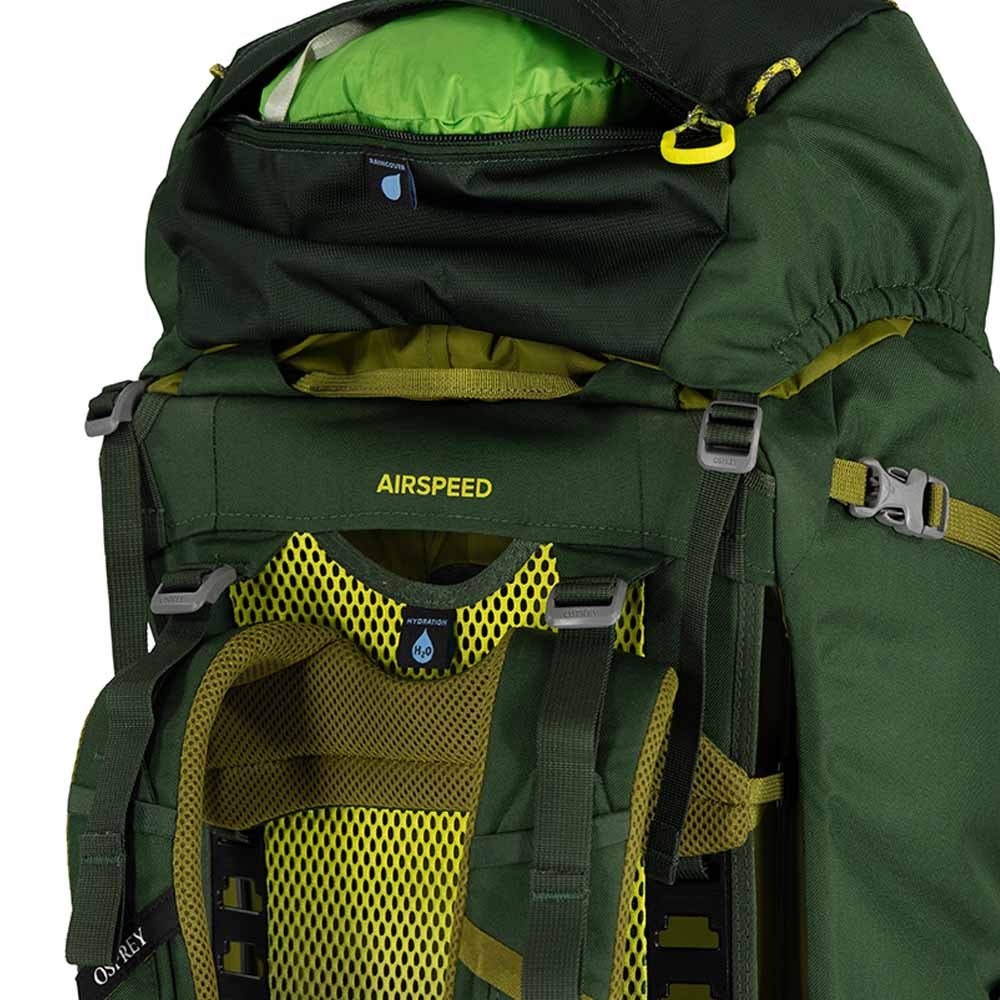 ryggpanel på Osprey Ace 50L turrygsekk (barn)