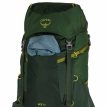 en grønn Osprey Ace 50L turrygsekk (barn)