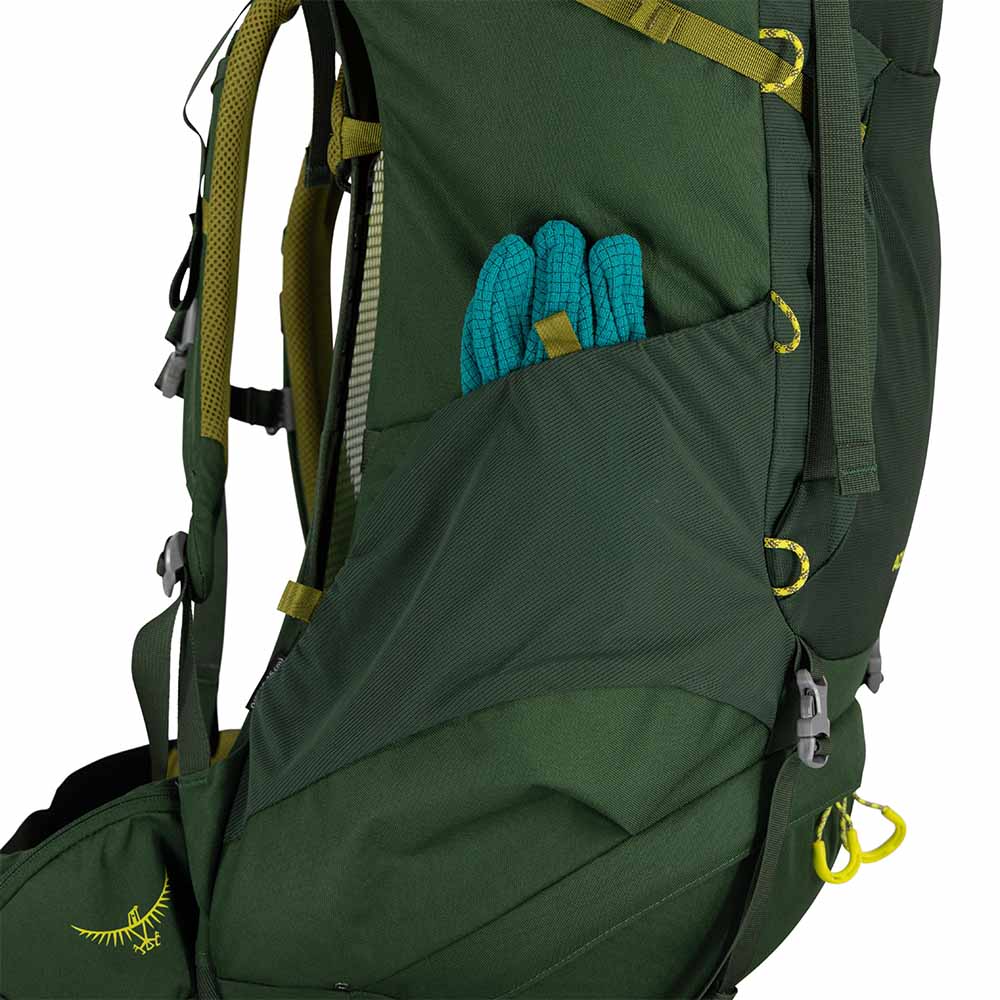 sideficka på Osprey Ace 50L turrygsekk (barn)