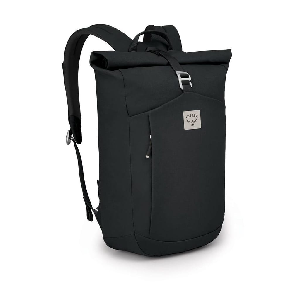 En Osprey Arcane Roll Top hverdagsveske (unisex) i svart