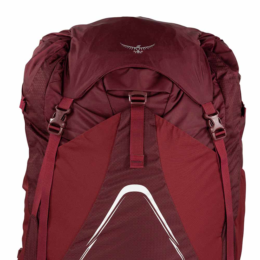 Topprom på Osprey Aura AG LT 65L tursekk (dame)