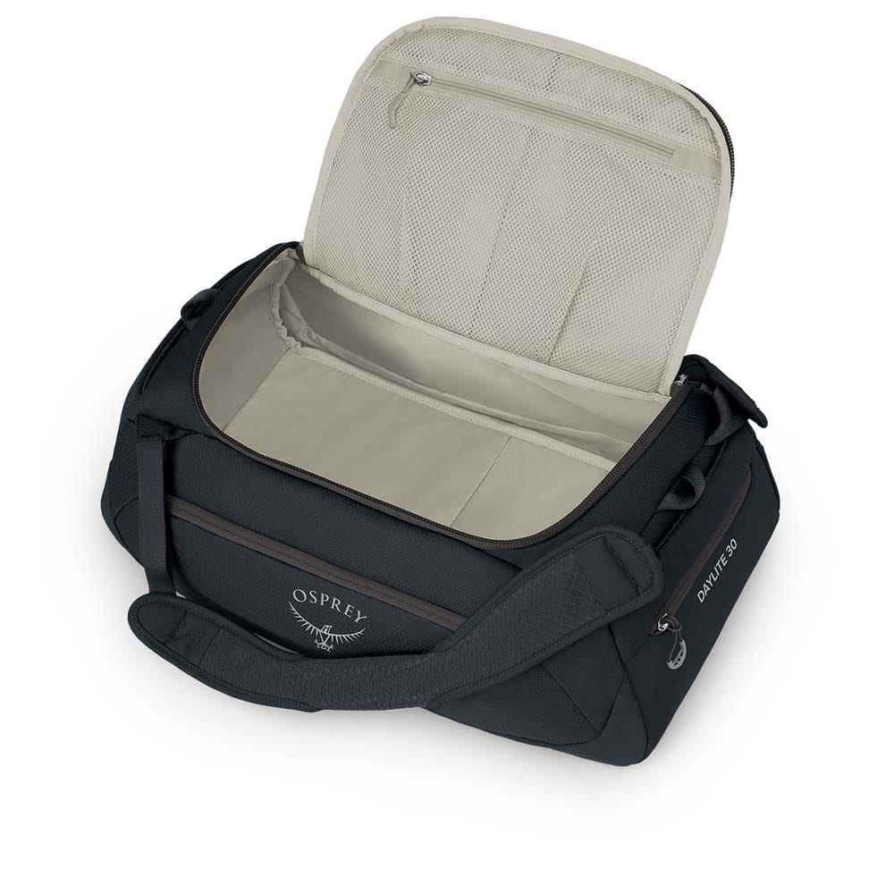 en åpen Osprey Daylite Duffel 30 L bag (unisex)