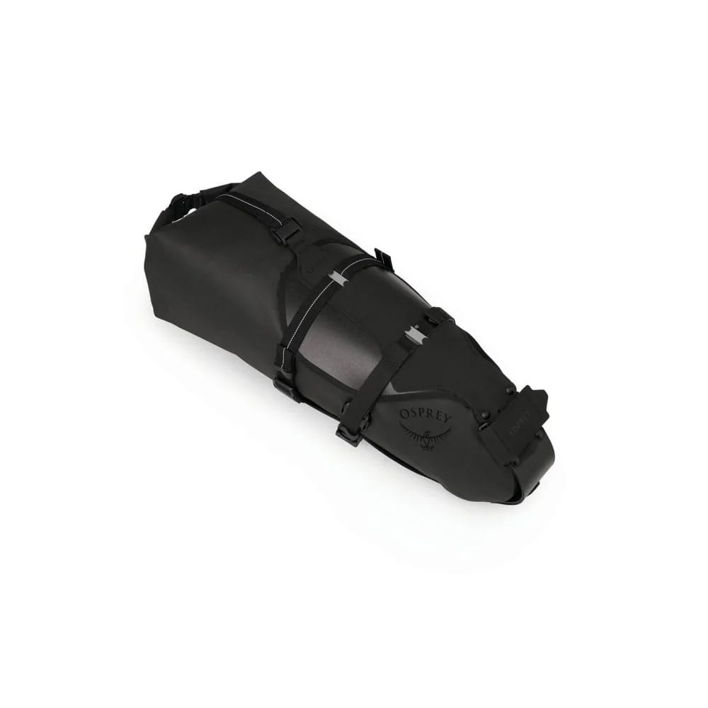 en svart Osprey Escapist Saddle Bag sadelveske (unisex)