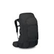 Osprey farpoint trek 55 svart front side