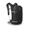 en svart Osprey Glade 20L skisekk (unisex)