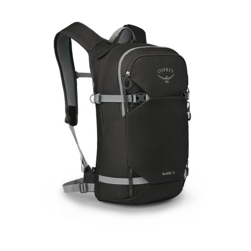 en svart Osprey Glade 20L skisekk (unisex)