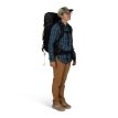 Osprey Kyte LT 45 serenity blue på modell