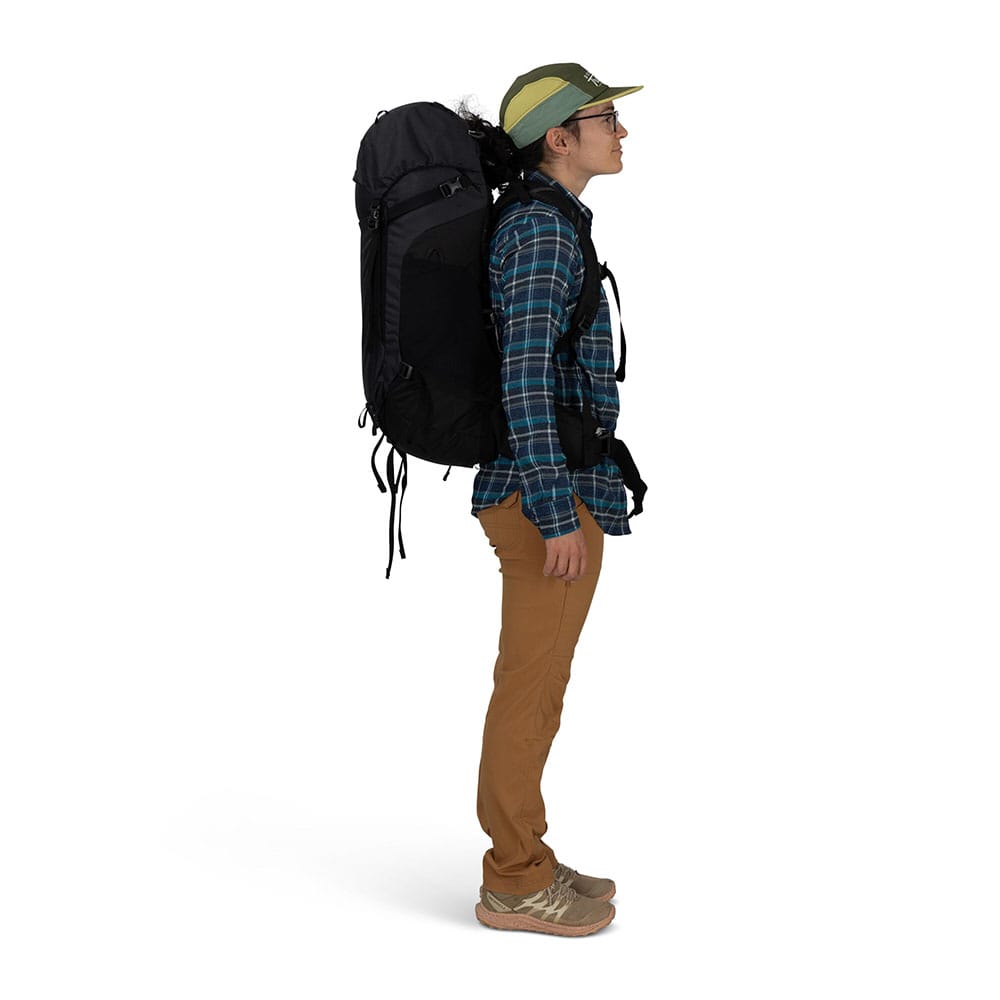 Osprey Kyte LT 45 serenity blue på modell