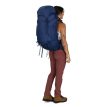 Osprey kyte LT 65 serenity blue på modell