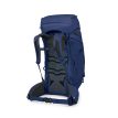 Osprey kyte LT 65 serenity blue bakfra fra siden