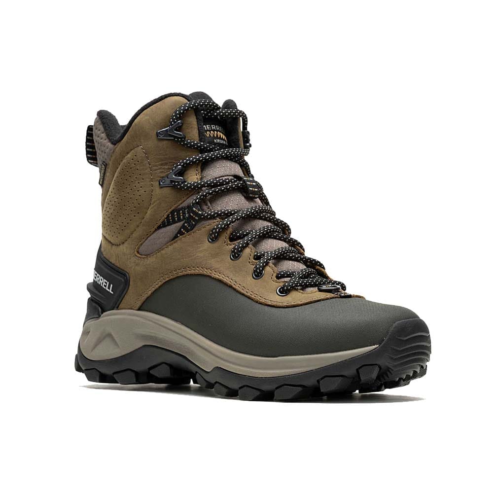 En varm og komfortabel Merrell Thermo Kiruna 2 Tall Waterproof (dame) skrått forfra