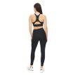 Röhnisch Flattering High Waist Tights, Black på en modell bakfra