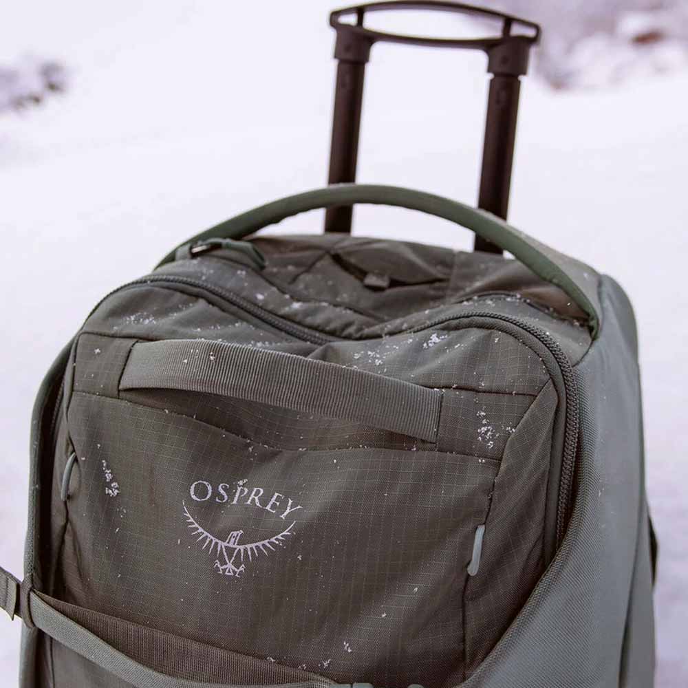 DETALJER PÅ EN Osprey Sojourn™ Wheeled Travel Pack 60L koffert (unisex)