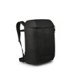 en svart Osprey Mountain Bound Boot Pack