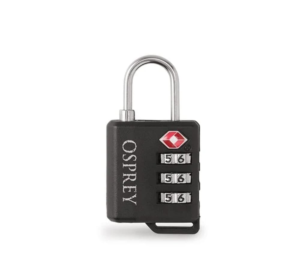 Osprey Padlock Black hengelås (unisex) i svart