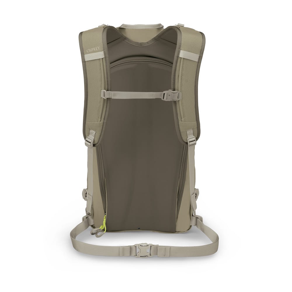 ryggpanel av en Osprey Soelden 25 skisekk (unisex)