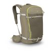Osprey Soelden 32 skisekk (unisex) skrått forfra i fargen olive tan