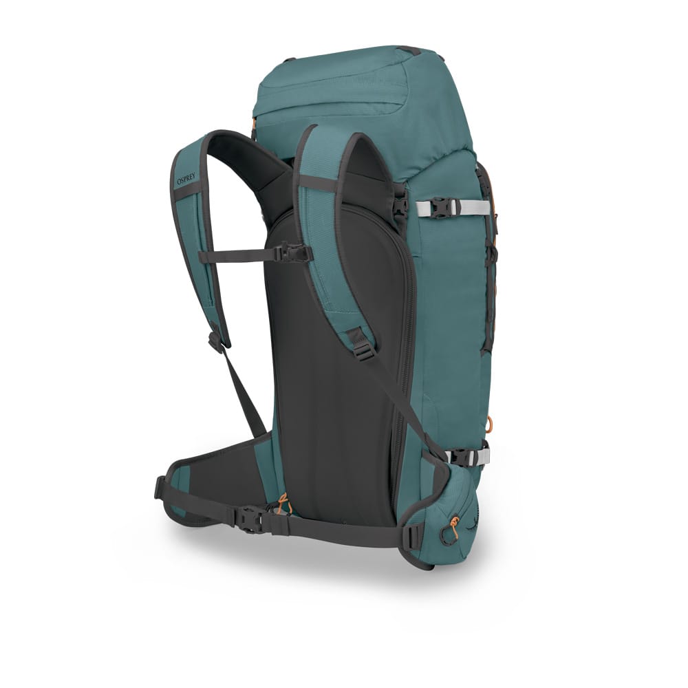ryggpanel på en Osprey Soelden 45 skisekk (unisex)