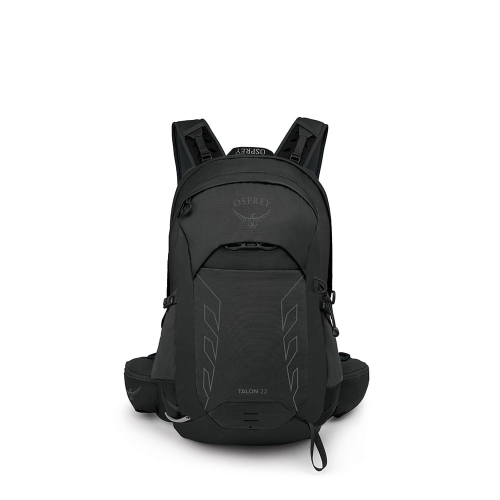 framsiden av Osprey Talon 22L Extended Fit dagryggsekk (herre)