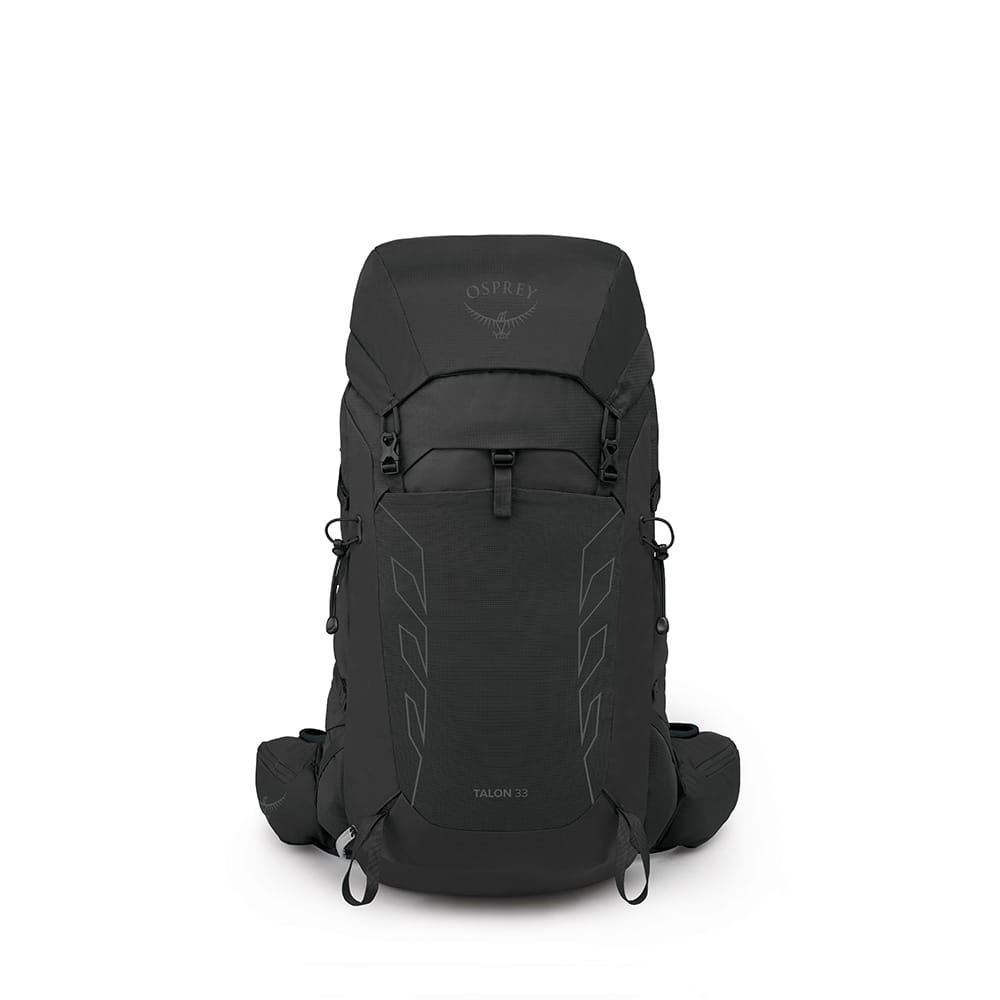 framside av Osprey Talon 33L Extended Fit dagsryggsekk (herre)
