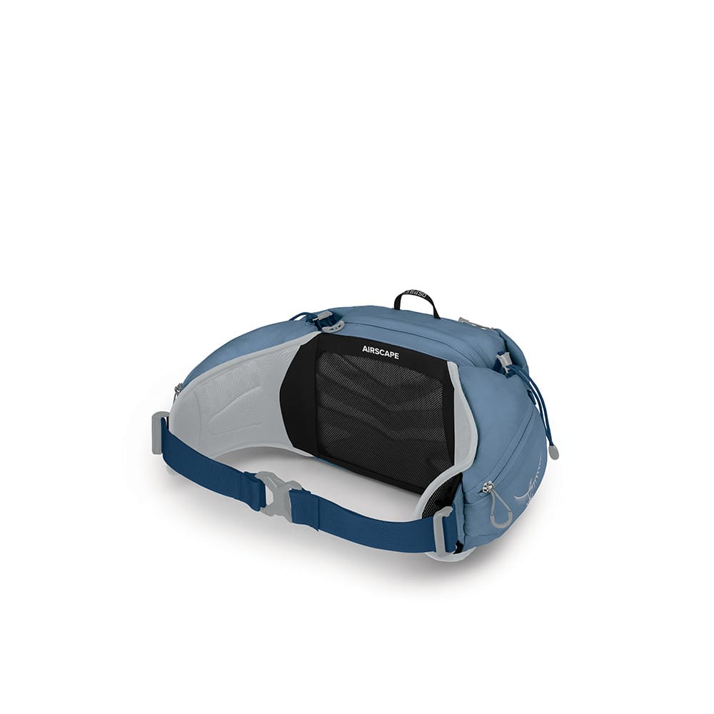 Baksiden av Osprey Tempest 6 dagsryggsekk
