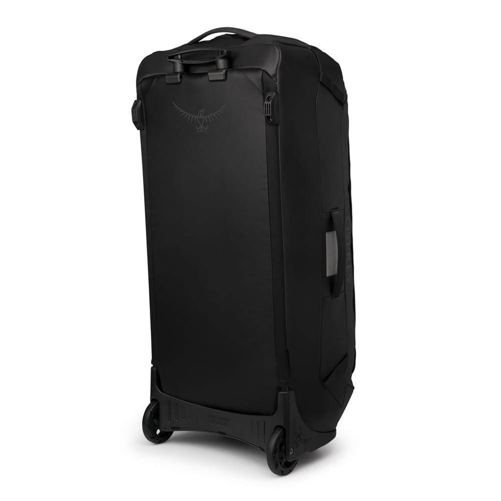 Bakside av Osprey Transporter Wheeled Duffel 120L reiseveske (unisex)