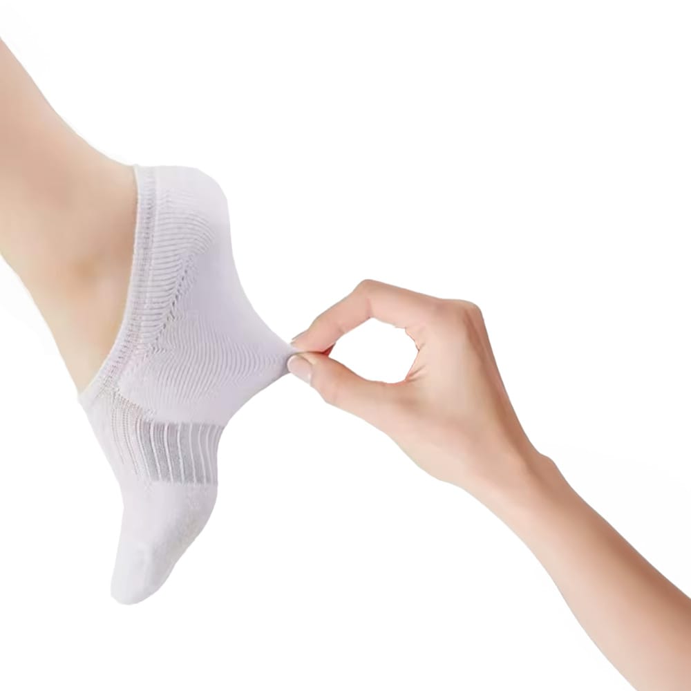 tynt stoff på Hverdagsstrømper lave 3-pakk (unisex)