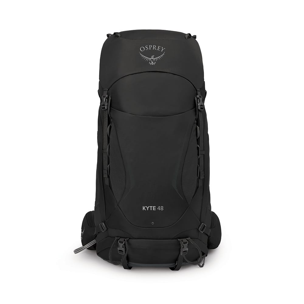 Komfortabel dagssekk fra osprey 48 kyte i fargen svart