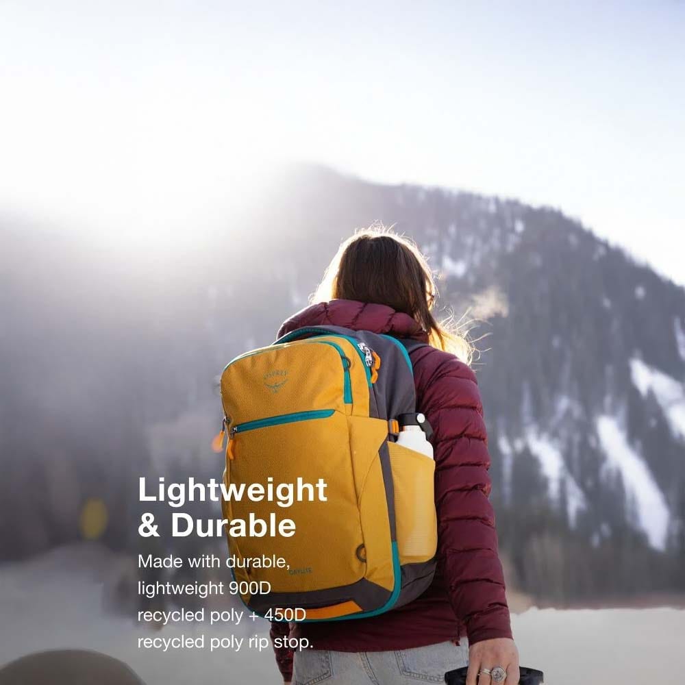 informasjon og livsstilsbilde av en Osprey Daylite Carry-On Travel Pack 44 L reisesekk (unisex)
