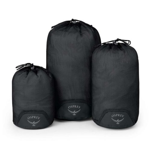 Tre stykker Osprey Daylite Mesh Stuff Sack Set pakkposer (unisex)